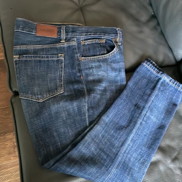 Lauren Ralph Lauren Denim Jeans Women Sz 10 DarkWash StraightLeg Cowgirl Western - Picture 7 of 14